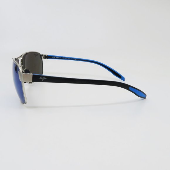 Maui Jim THE BIRD MJ835-17A Chrome/Blue Hawaii/Black-Blue Polarized Sung… - Picture 6 of 8